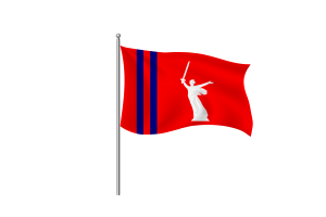 伏尔加格勒州旗剪贴画