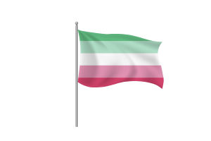阿布罗性骄傲旗帜符号