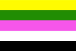 Ceterosexual性取向人群旗帜
