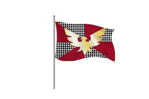 羽毛骄傲旗帜符号