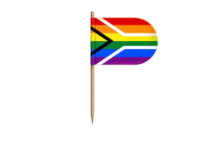 南非同性恋骄傲旗帜桌旗