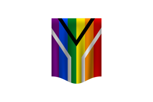 同性恋骄傲南非旗帜