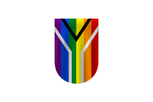 同性恋骄傲南非旗帜矢量免费下载（SVG，PNG）