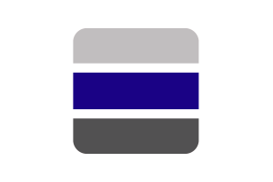 Greygender 灰色性别群体旗帜徽章矢量图像
