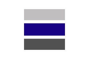 Greygender 灰色性别群体旗帜圆形六边形