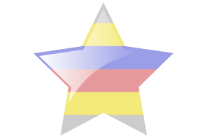 Pivotgender性别群体旗帜星图标