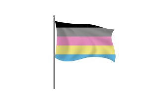 Polygender性别群体旗帜符号