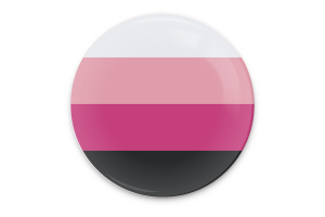 跨性女群体旗帜矢量艺术