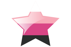 跨性女群体旗帜星图标