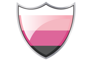 盾牌与跨性女群体的旗帜