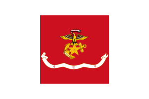 韩国海军陆战队的矢量旗帜