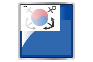 韩国海军旗帜方块图标