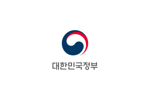 大韩民国政府旗帜矢量插图