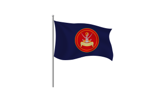 巴基斯坦海岸警卫队旗帜剪贴画