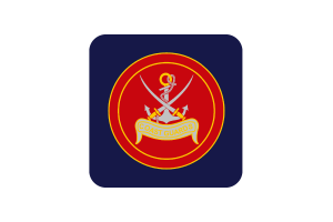 巴基斯坦海岸警卫队旗帜方形圆形