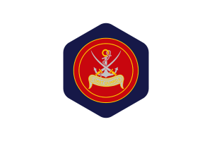 巴基斯坦海岸警卫队旗帜圆形六边形