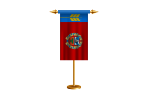 阿尔泰边疆区礼仪旗帜矢量免费