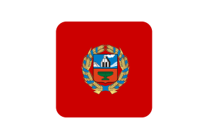 阿尔泰边疆区旗帜方形圆形