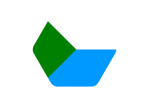 哈巴罗夫斯克边疆区旗帜插图六边形圆形