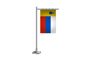 阿金布里亚特自治区站立旗