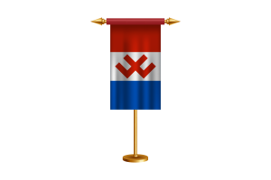佩尔米亚基亚礼仪旗帜矢量免费