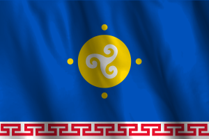乌斯季奥尔达布里亚特自治区国旗