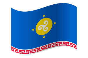 乌斯季奥尔达布里亚特自治区旗帜