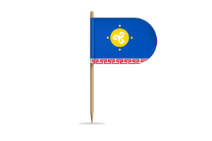 乌斯季奥尔达布里亚特自治区旗帜桌旗