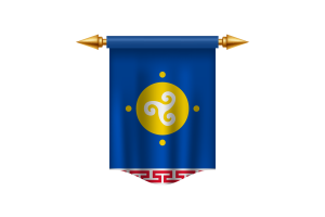 乌斯季奥尔达布里亚特自治区旗帜皇家旗帜
