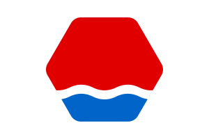 阿穆尔州旗帜插图六边形圆形