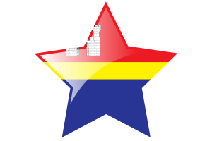 加里宁格勒国旗星图标