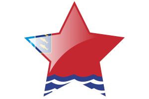马加丹国旗星图标