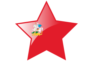 莫斯科州国旗星图标