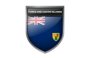 特克斯和凯科斯群岛标志
