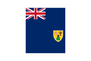 特克斯和凯科斯群岛国旗 （下载SVG， PNG）