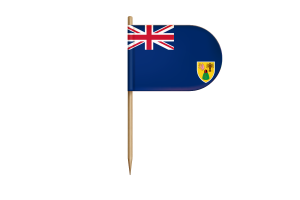 特克斯和凯科斯群岛旗帜桌旗