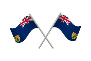 特克斯和凯科斯群岛国徽矢量免费