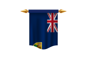 特克斯和凯科斯群岛旗帜皇家旗帜