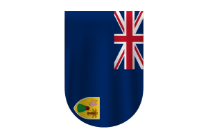 特克斯和凯科斯群岛国旗矢量免费下载 （SVG，PNG）