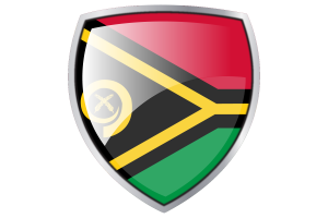 瓦努阿图旗帜库切纹章盾牌