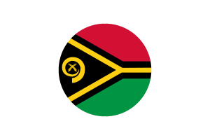 瓦努阿图旗帜矢量免费下载