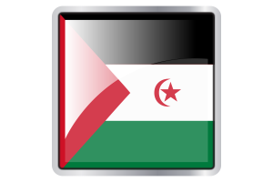 西撒哈拉国旗广场图标
