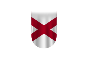 阿拉巴马州国旗矢量免费下载（SVG，PNG）