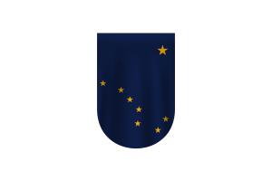 阿拉斯加国旗矢量免费下载（SVG，PNG）