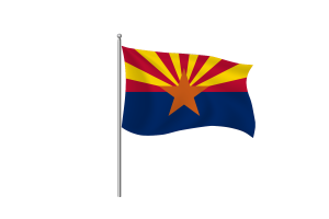 亚利桑那州国旗剪贴画