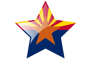 亚利桑那州国旗星图标