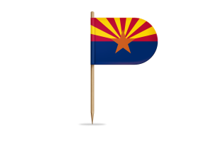 亚利桑那州旗帜桌旗