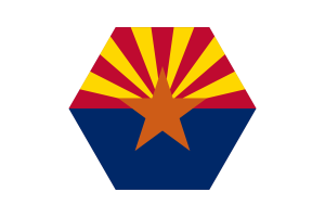 亚利桑那州国旗矢量免费 |SVG 和 PNG