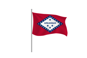 阿肯色州国旗剪贴画