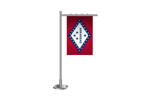 3d 阿肯色州站旗
